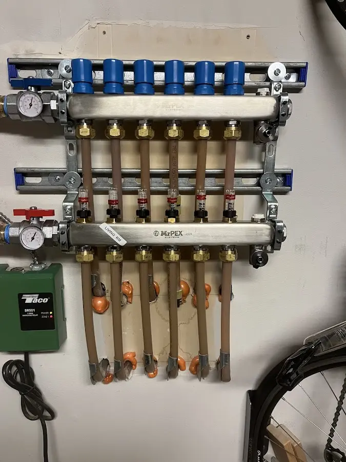 Plumber performing Water Heater Repair at a residential property in Clarksville